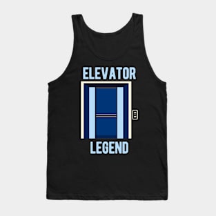 Funny Elevator Tank Top